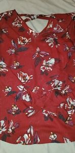 Maurices long sleeve chiffon blouse